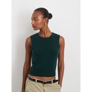 Alex Mill Lucie Vest Womens M Cashmere Sophisticated Classy Preppy Simple Soft